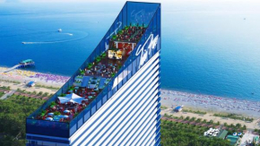 Deluxe hotel room in the heart of Batumi Orbi City A block